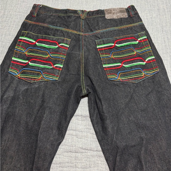 Vintage Y2K Style Jeans 36x32 U.T. Sports Collection Hip Hop Baggy Skater Grunge - Picture 1 of 7